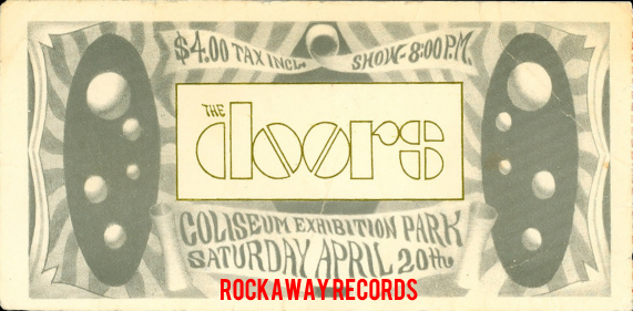 The Doors - Toronto 1968 - Ticket
