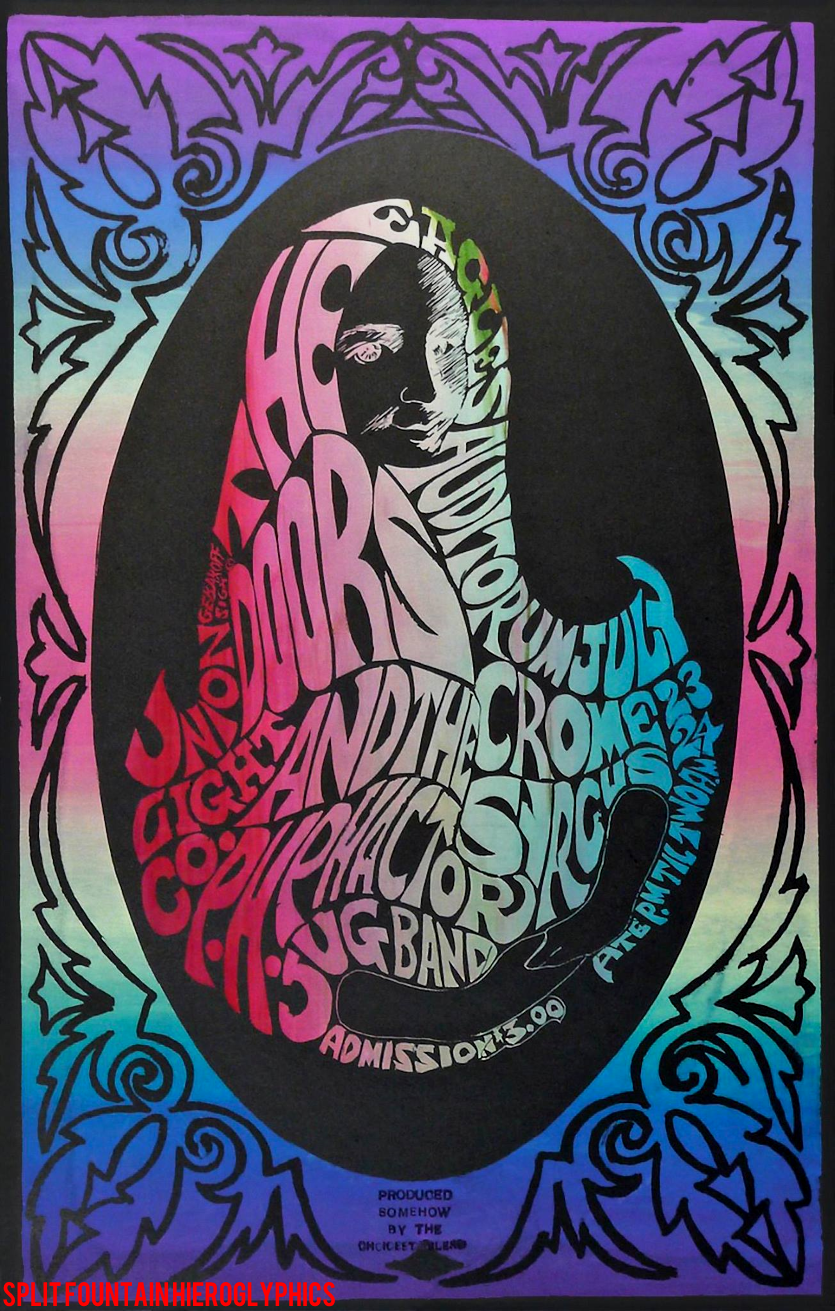 The Doors - Seattle November 1967 - Poster