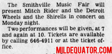 The Doors - Smithville Music Fair 1968 - Article