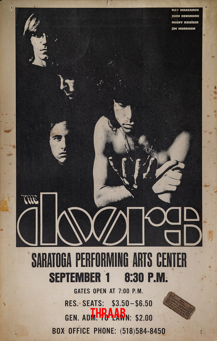 Saratoga Performing Arts Center - Poster