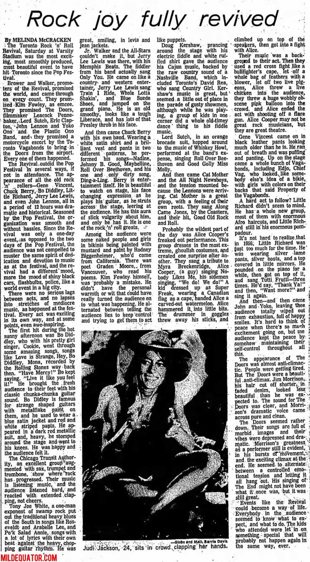 Toronto Rock n' Roll Revival - Review