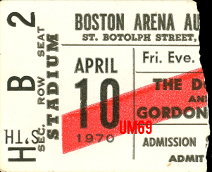 Boston Arena - Ticket