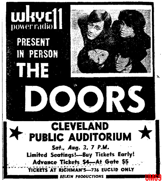 Cleveland Public Auditorium - Print Ad