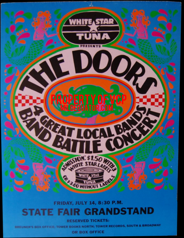 The Doors - State Fair Grandstand - Poster