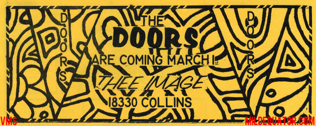 The Doors - Miami 1969 - Print Ad