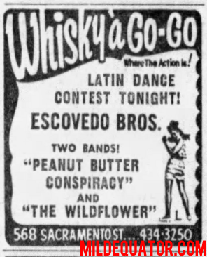 The Doors - Whisky A Go Go - San Francisco 1967 - Print Ad
