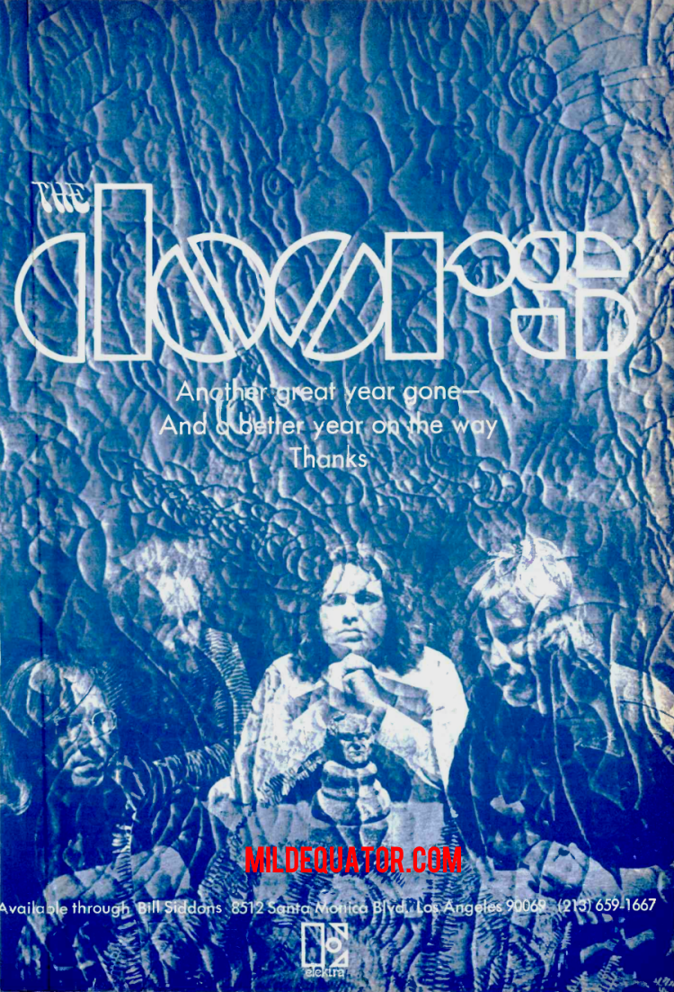 The Doors - Cash Box Year End - Promo Ad