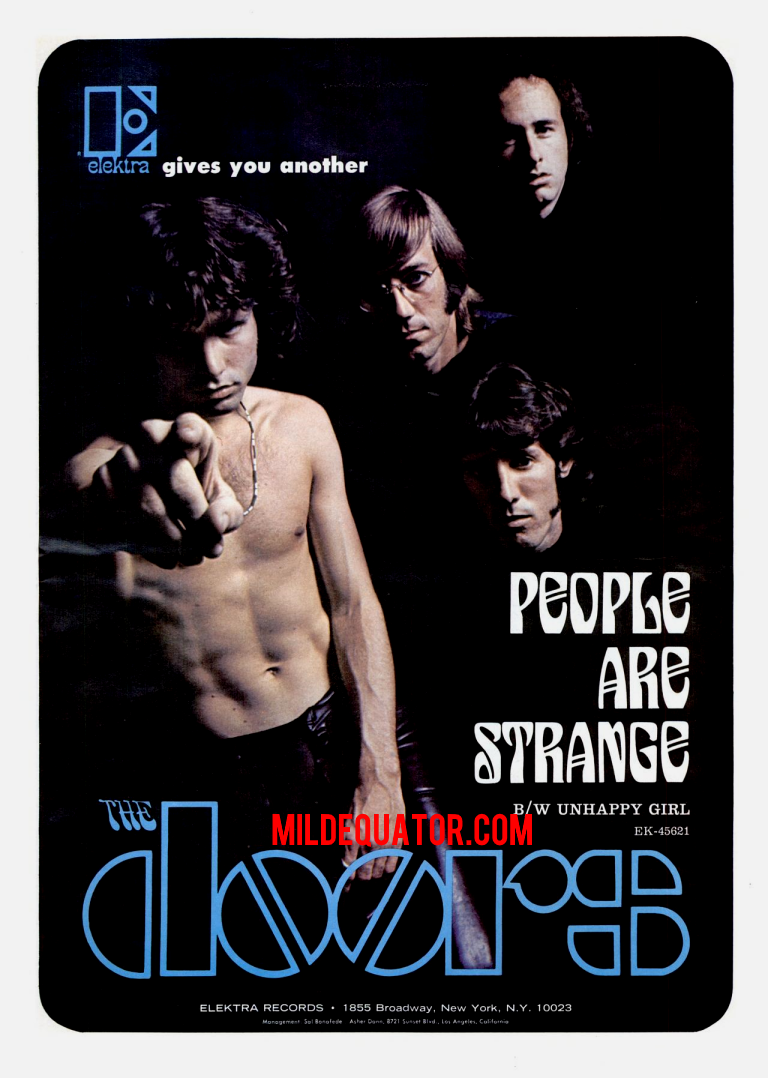 The Doors - People Are Strange Promo Ad 1967