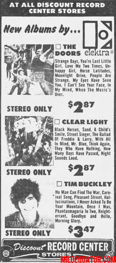 The Doors - Strange Days Record Store Ad