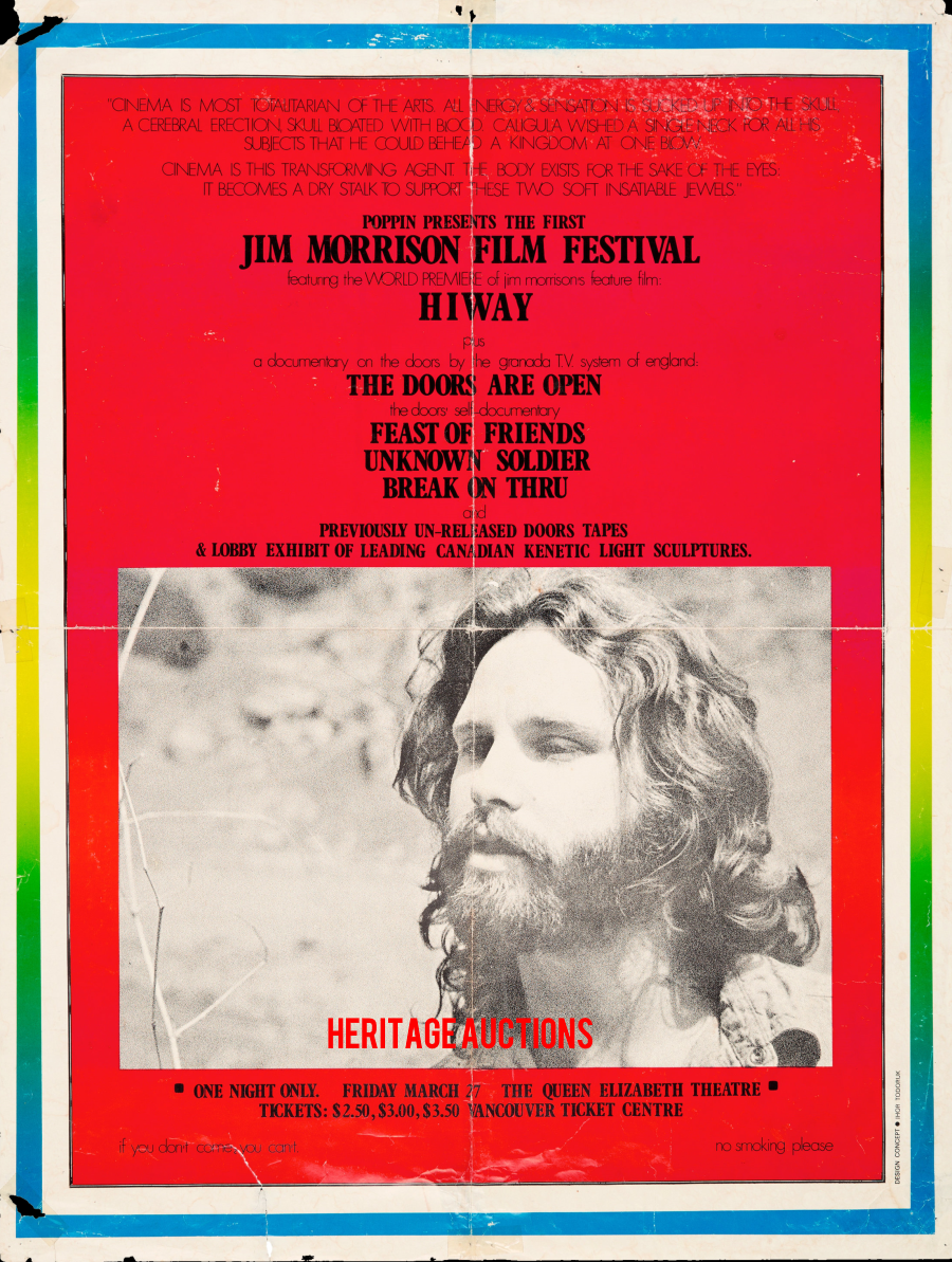 The Jim Morrison Film Festival - Poster