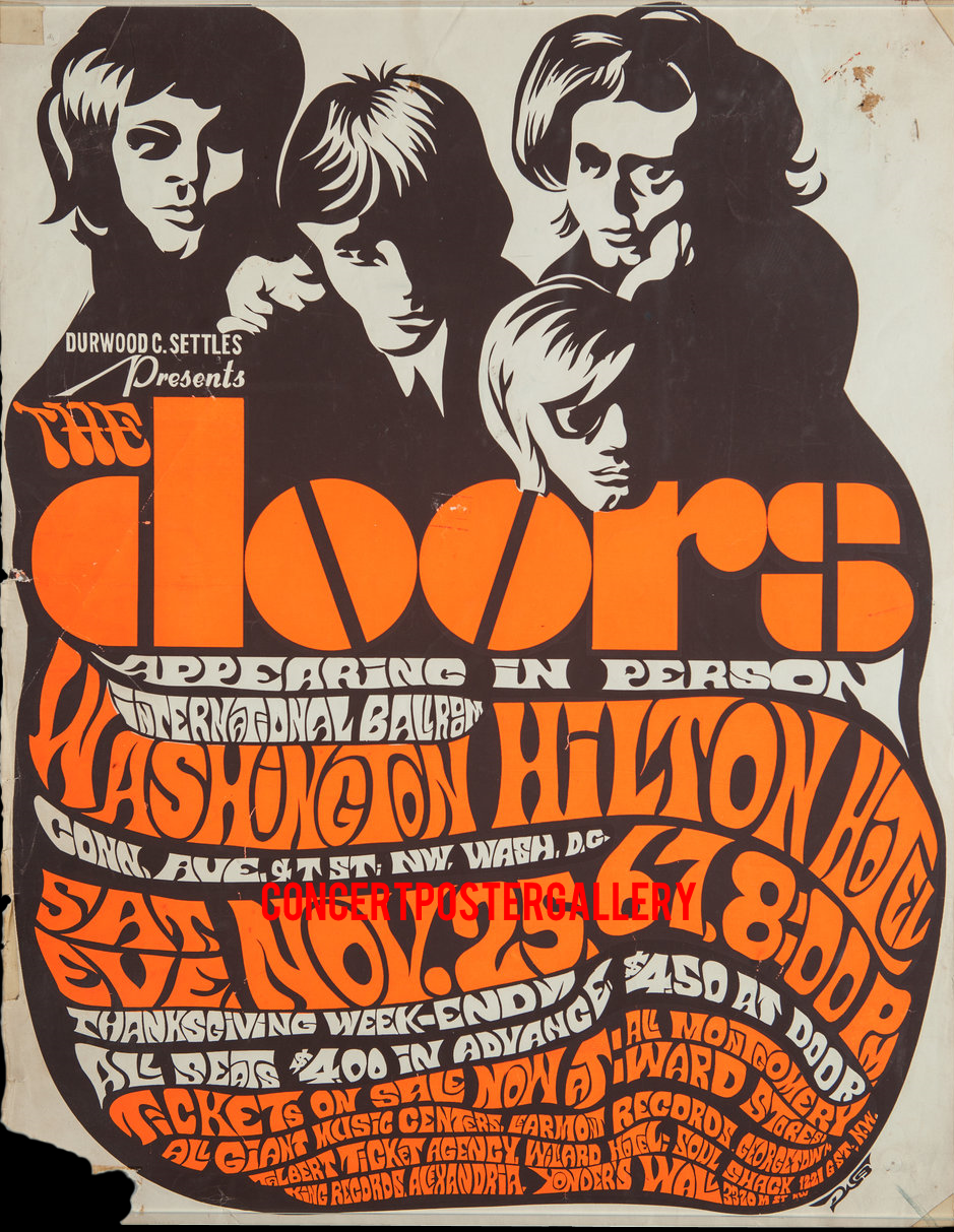 The Doors | Washington - Hilton Hotel International Ballroom 1967